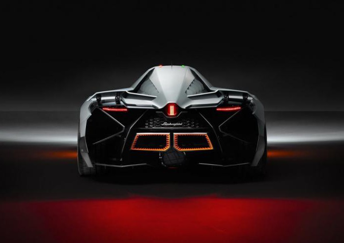 "Lamborghini Egoista" automobilio apžvalga