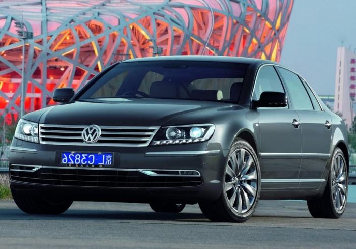 Prestige, patogumas ir saugumas yra "Volkswagen Phaeton"