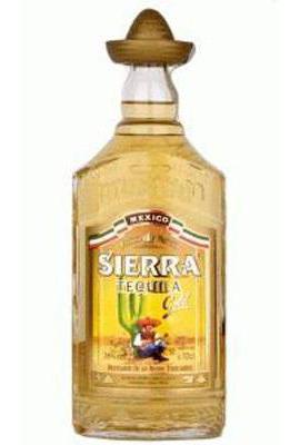 Tequila "Sierra": išsamus aprašymas ir produktų tipai