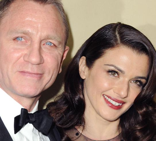 Daniel Craig ir Rachel Weiss