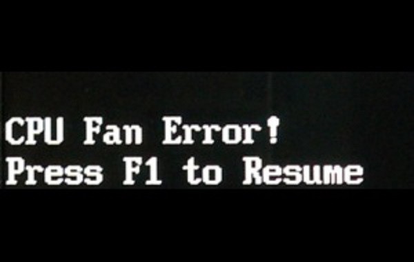 kaip sureguliuoti CPU ventiliatoriaus klaidą 