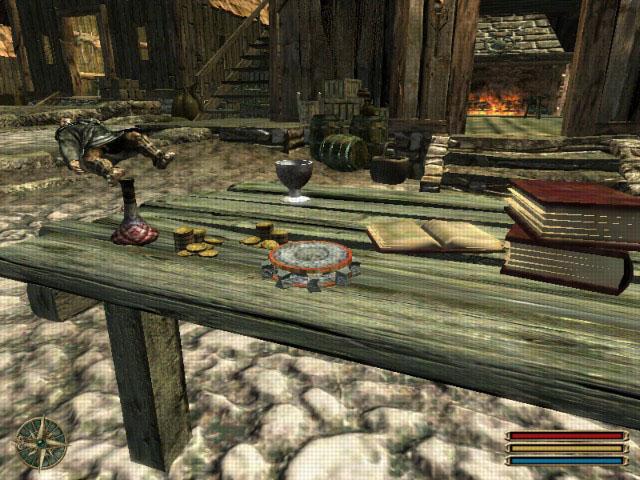 Gothic 3 teleportation akmenys, kur guli