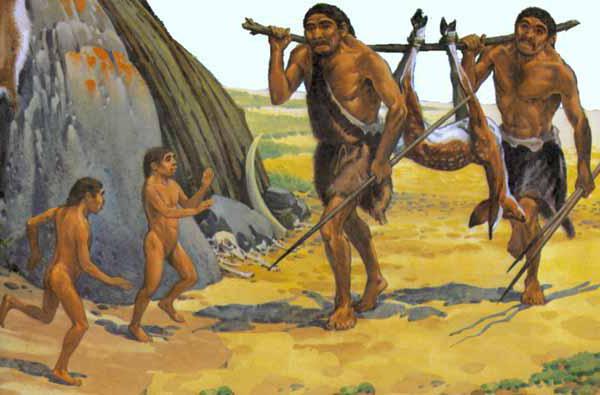 laukiniai primityviai žmonės