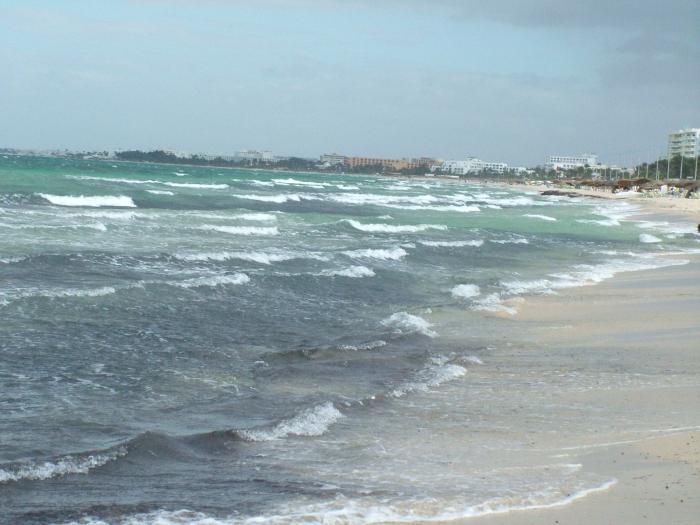Tunisas, kokia yra jūra