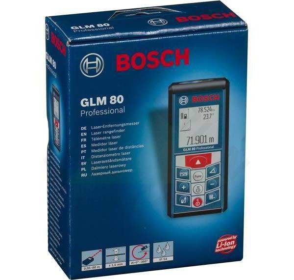 Laser Rangefinder Bosch GLM 80: specifikacijos ir apžvalgos
